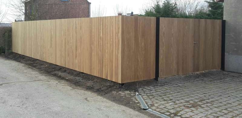 houten poort