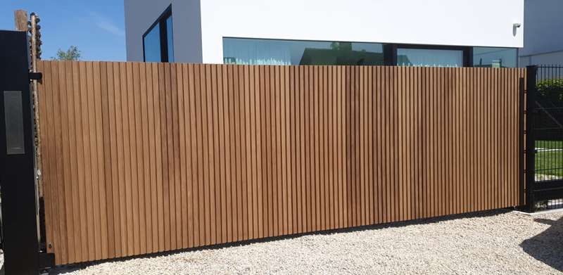 houten poort