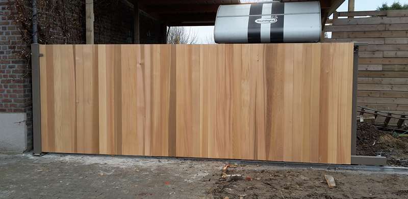 houten poort